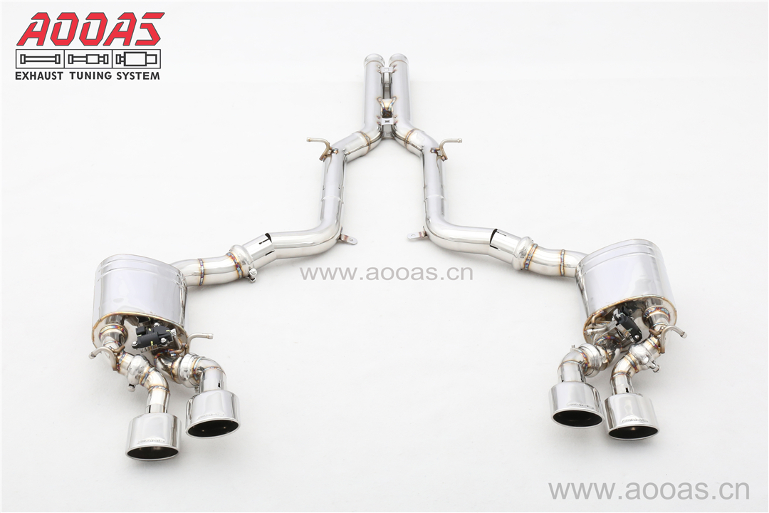 Mercedes Benz W204 C63   All SS304 / Valvetronic Catback System